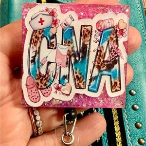 Cute CNA Badge Reel